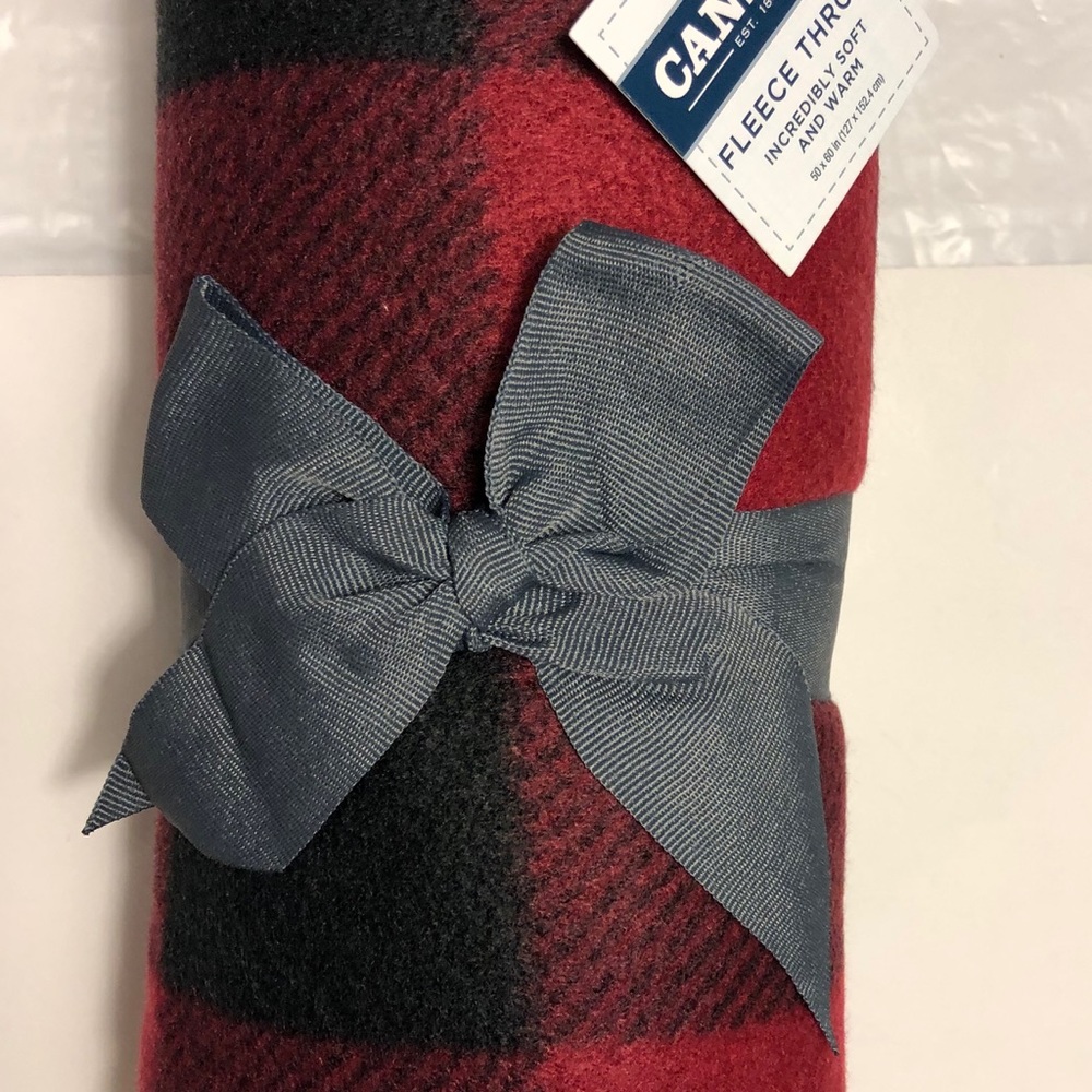 Throw Blanket- Plaid Fleece